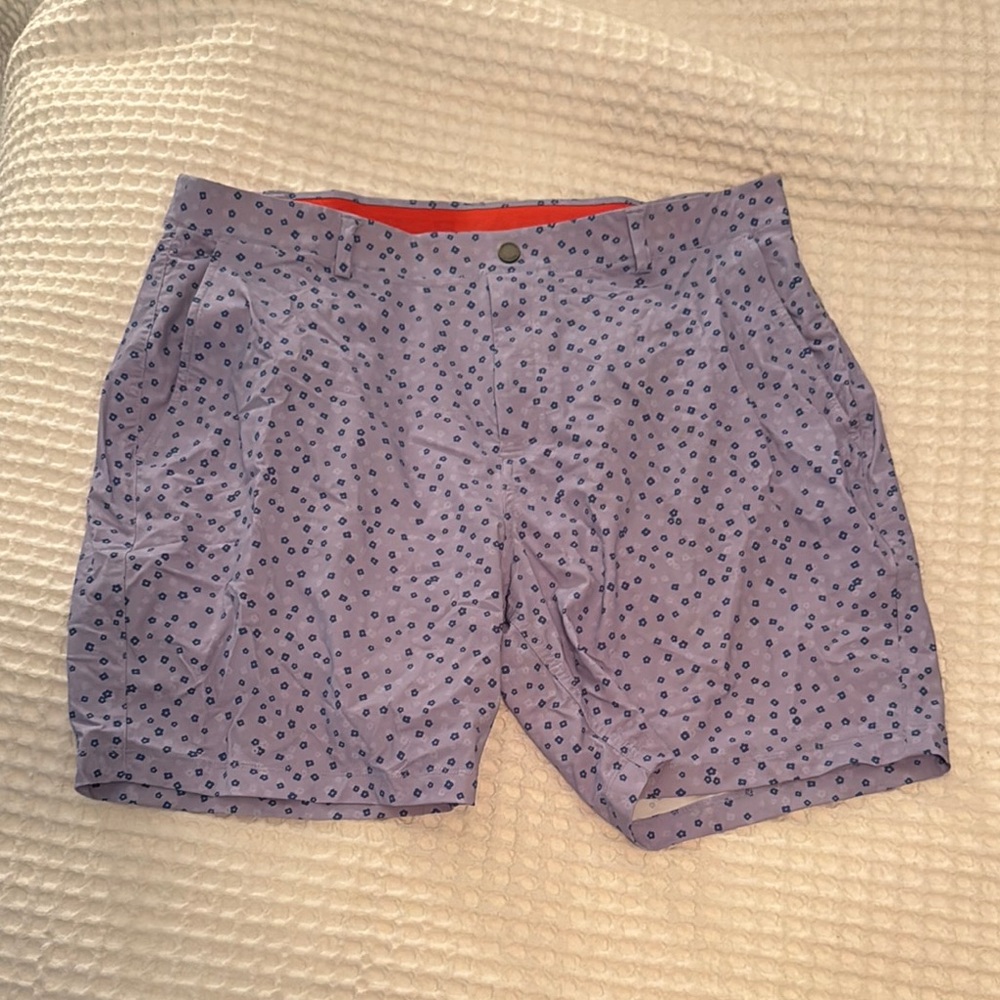 Redvanly Men's golf Shorts in Light Purple by Redvanly